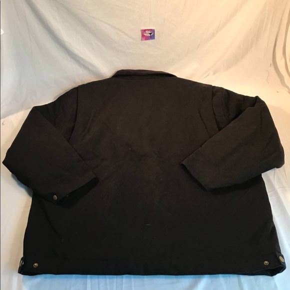 NWOT Men’s NFL Jacksonville Jaguars Small Logo Full Zip Tradesman Work Jacket XL - Picture 8 of 11